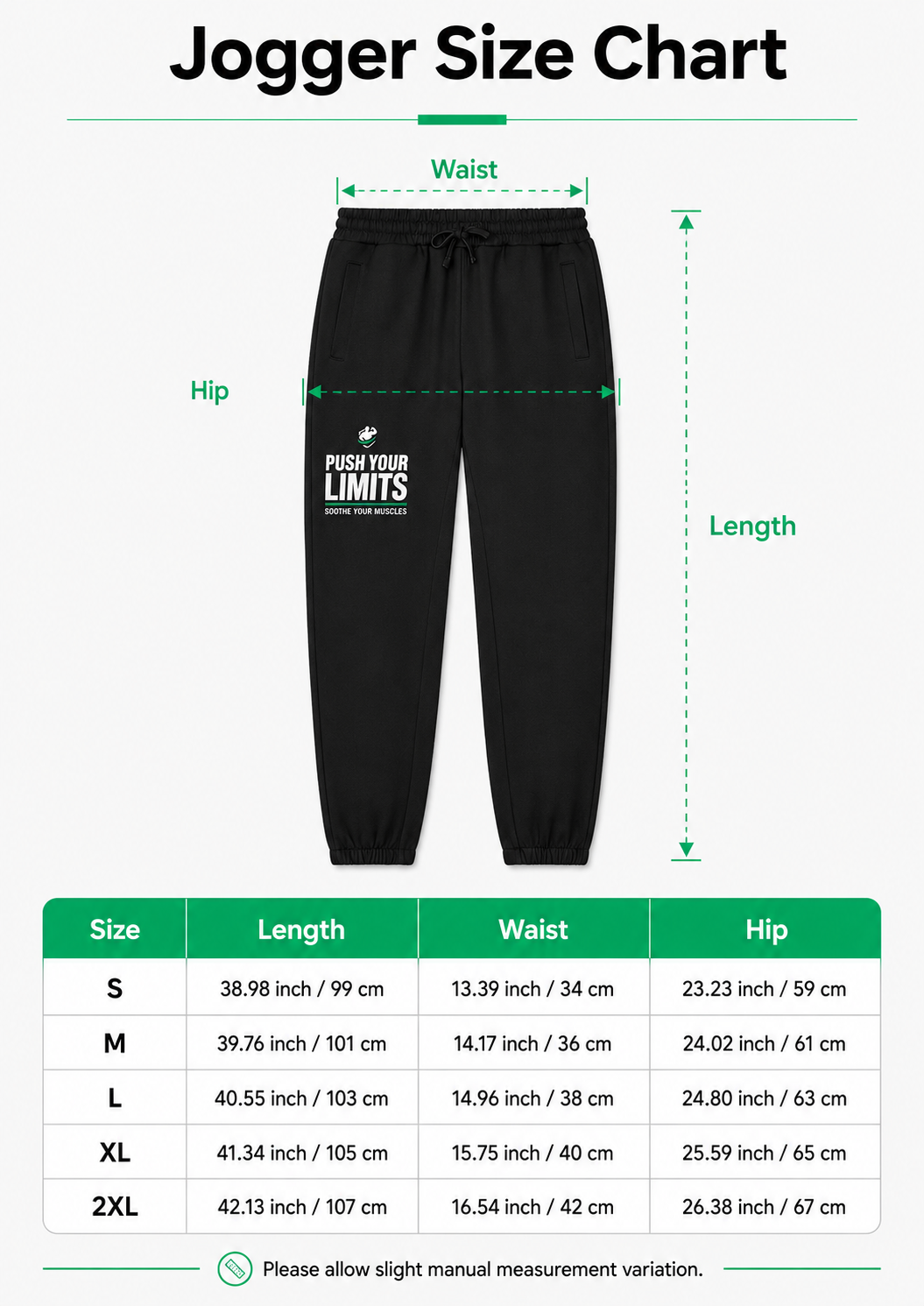 Unisex Loose Fit Tapered Joggers