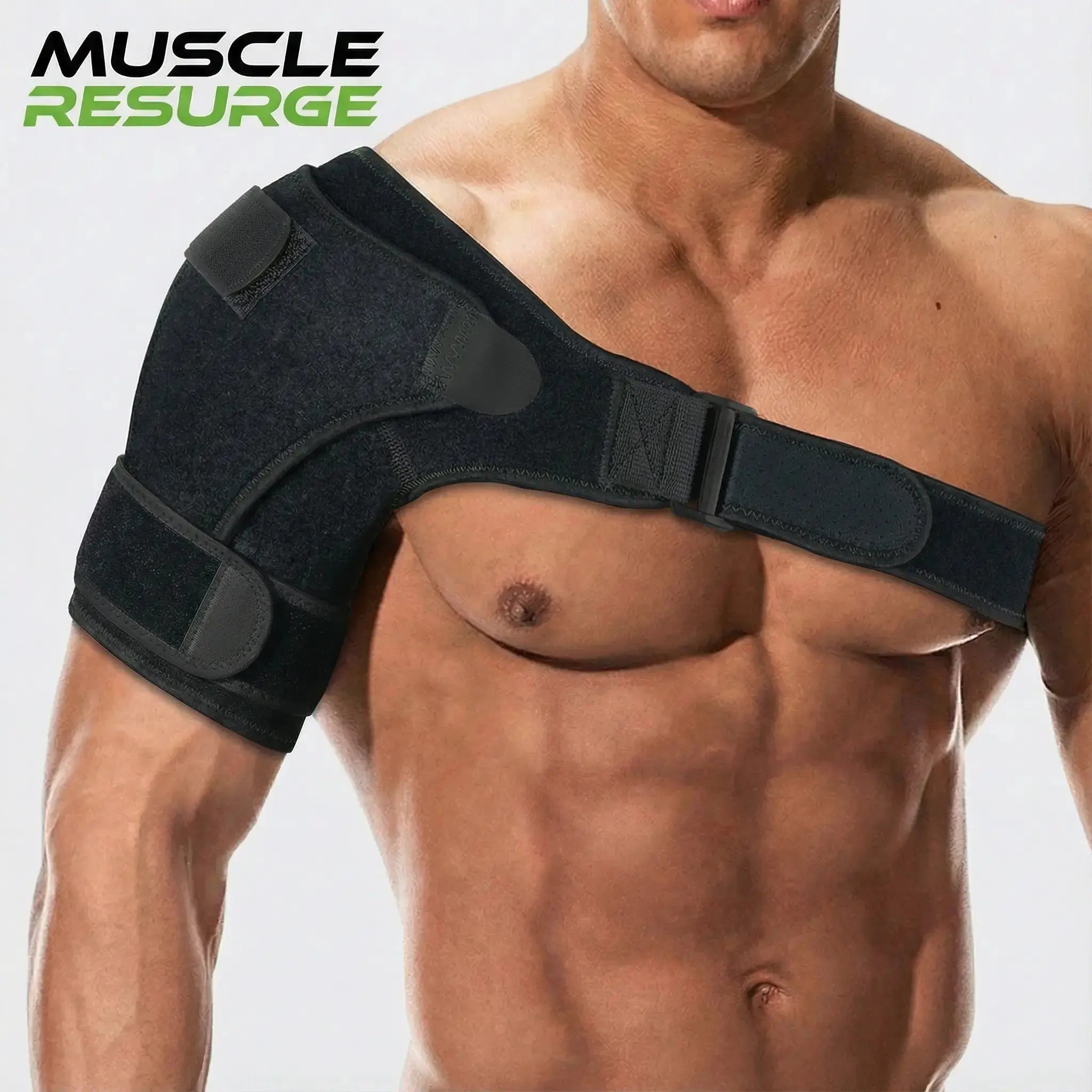 Adjustable Shoulder Support Brace - Compression & Stability Muscle Resurge