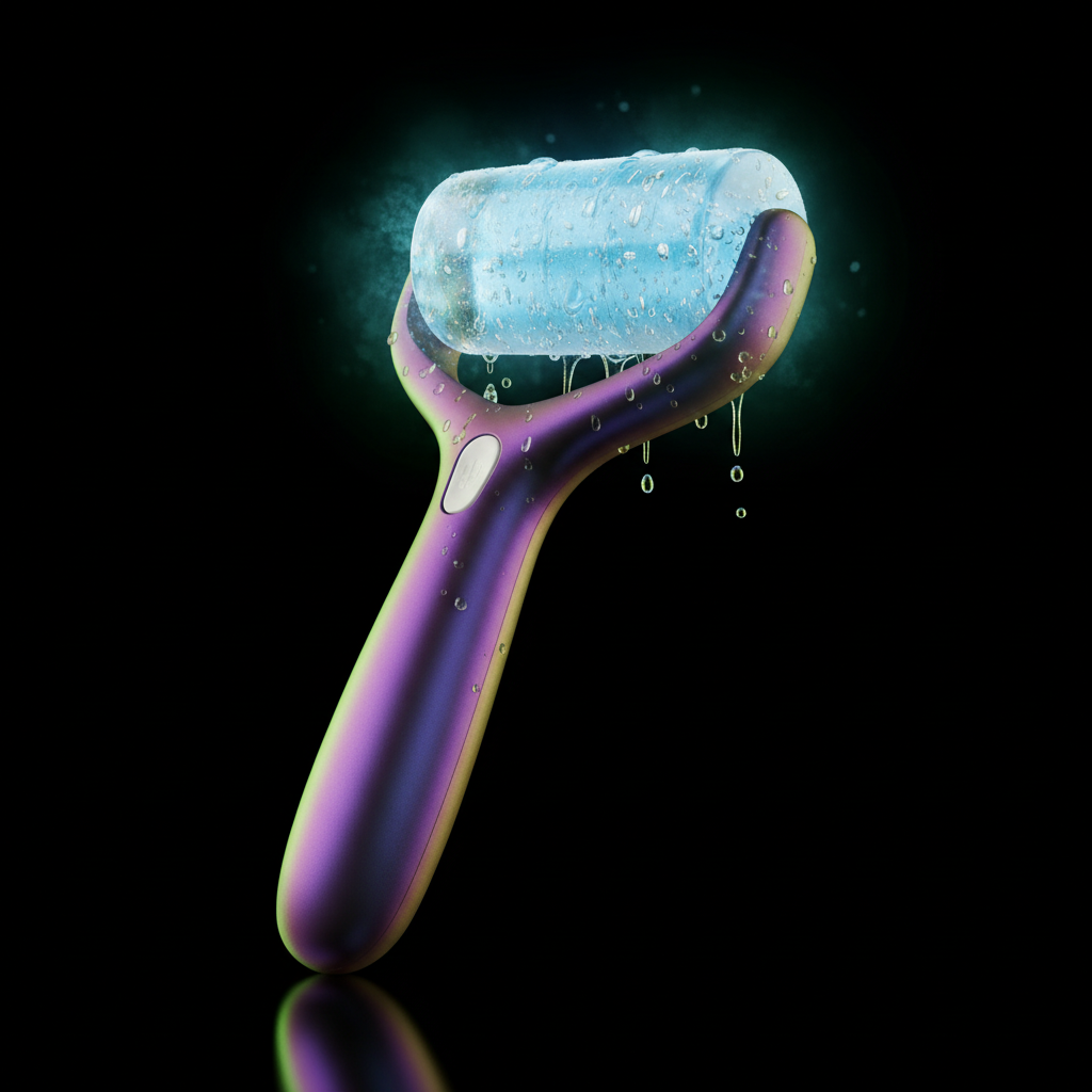 Ice Roller for Face & Body - Cold Therapy Massage Tool