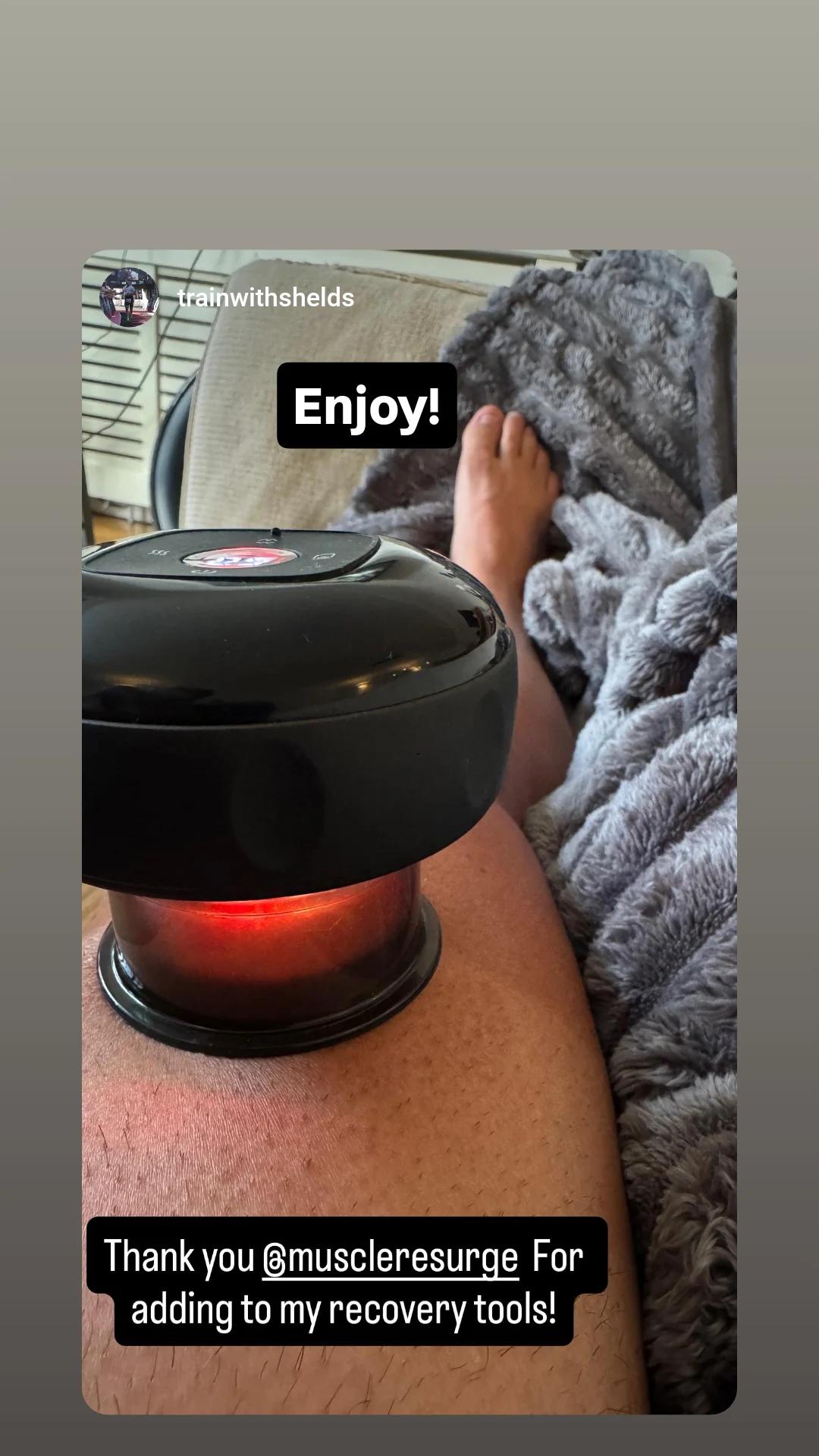 Electric Cupping Massager With Heat And Suction