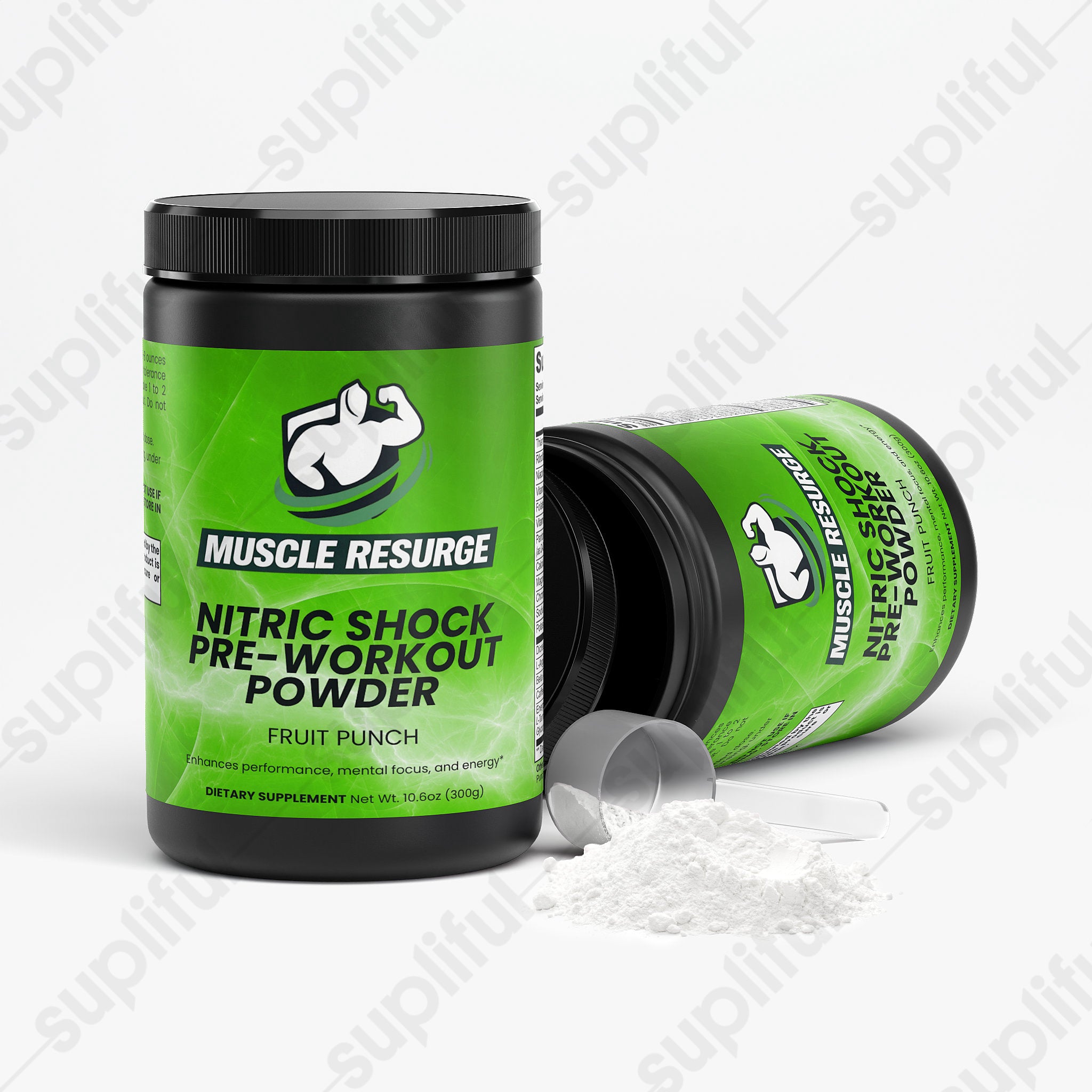 Nitric Shock Pre-Workout Powder (Fruit Punch)