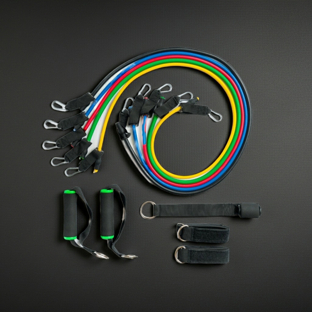 11 Piece Heavy Resistance Band Set