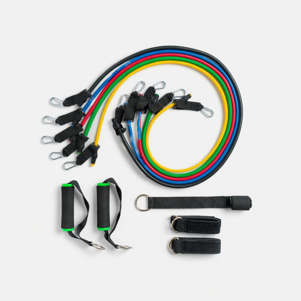 11 Piece Heavy Resistance Band Set